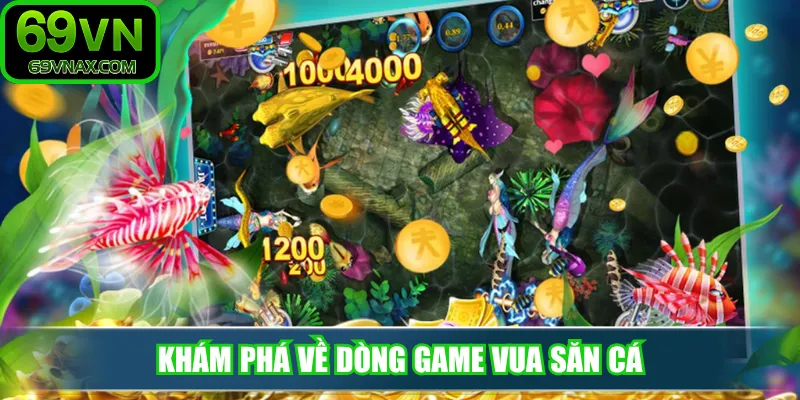 Khám phá về dòng game vua săn cá