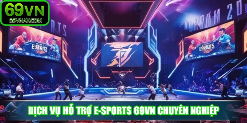 Dịch vụ hỗ trợ E-sports 69VN chuyên nghiệp, tận tâm, phục vụ 24/7
