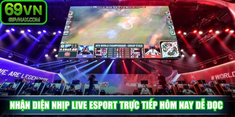 Nhận diện nhịp live esport trực tiếp hôm nay dễ đọc