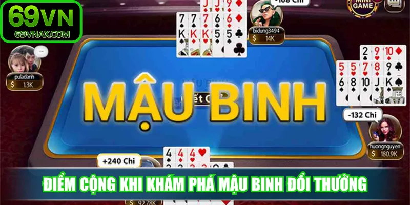 Điểm cộng khi khám phá mậu binh đổi thưởng